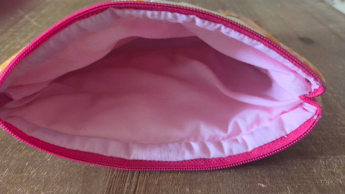 Nell: Patchwork Cosmetic Bag