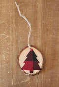 Buffalo Plaid Flannel Christmas Tree Ornament