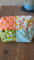 Lisa: Patchwork Cosmetic Bag