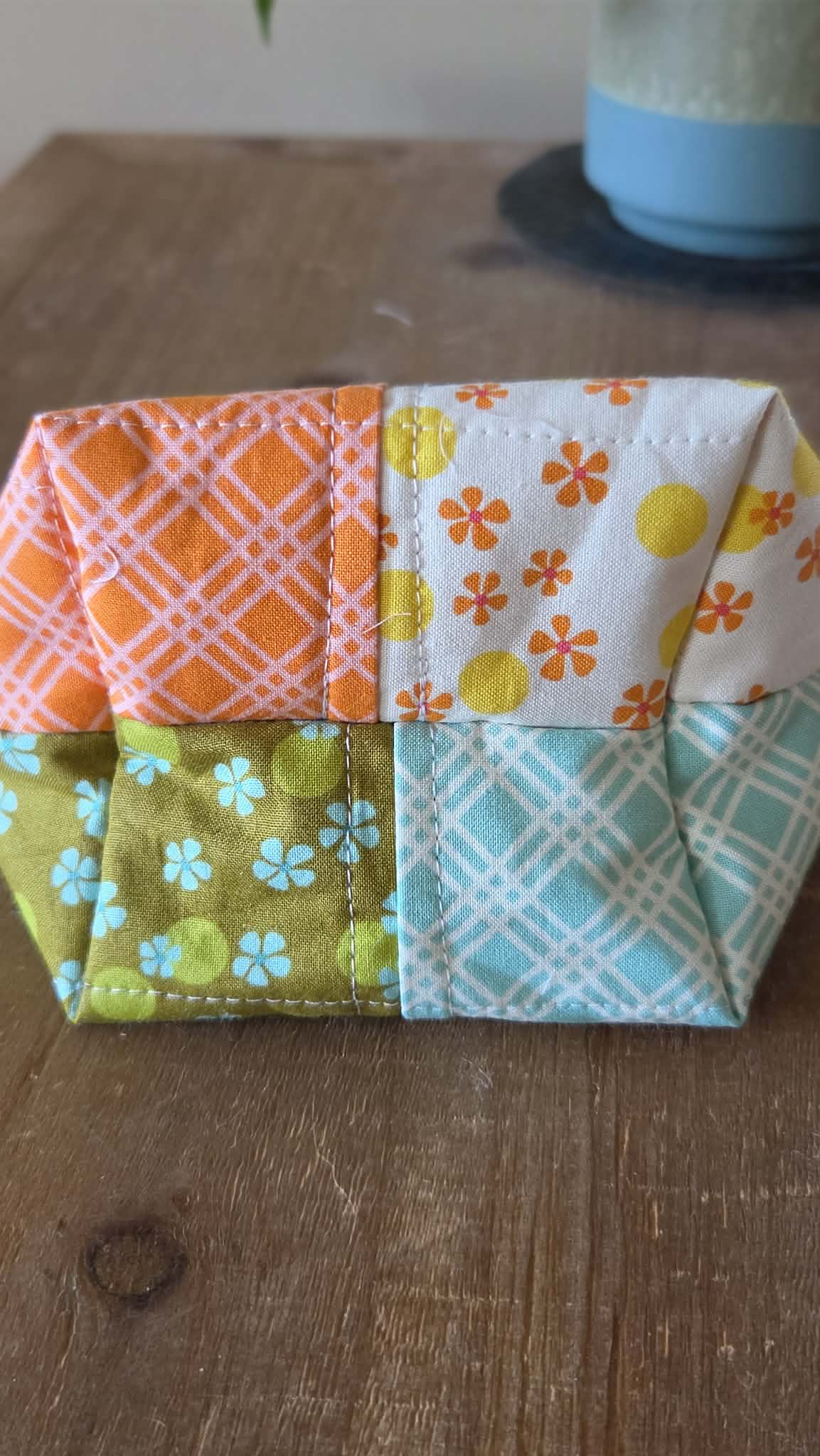 Lisa: Patchwork Cosmetic Bag