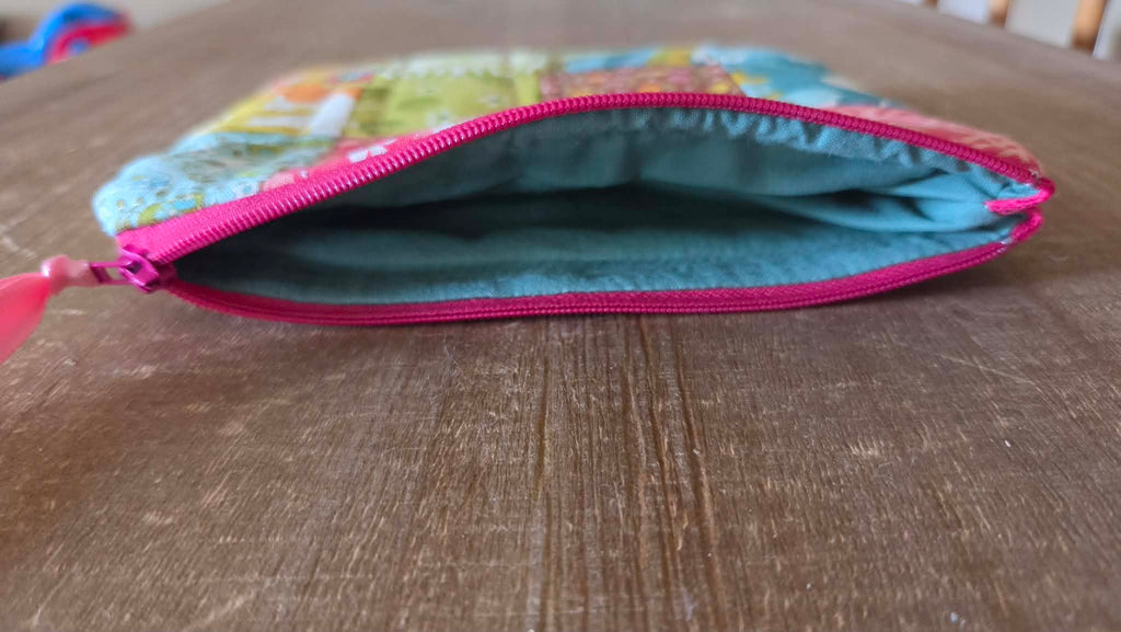 Loria: Patchwork Cosmetic Bag