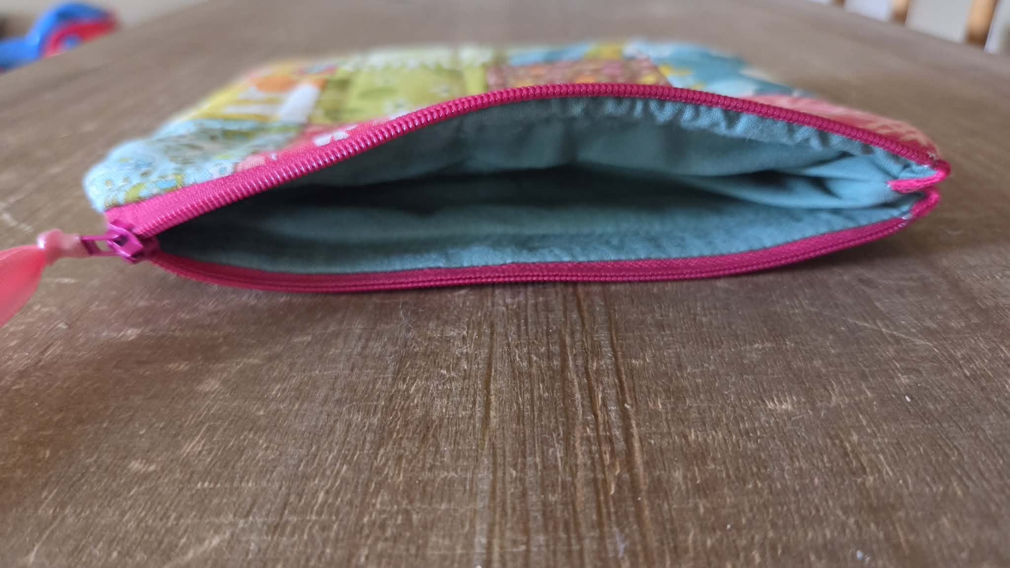 Loria: Patchwork Cosmetic Bag