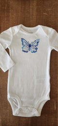 Delicate Butterfly Baby Bodysuit