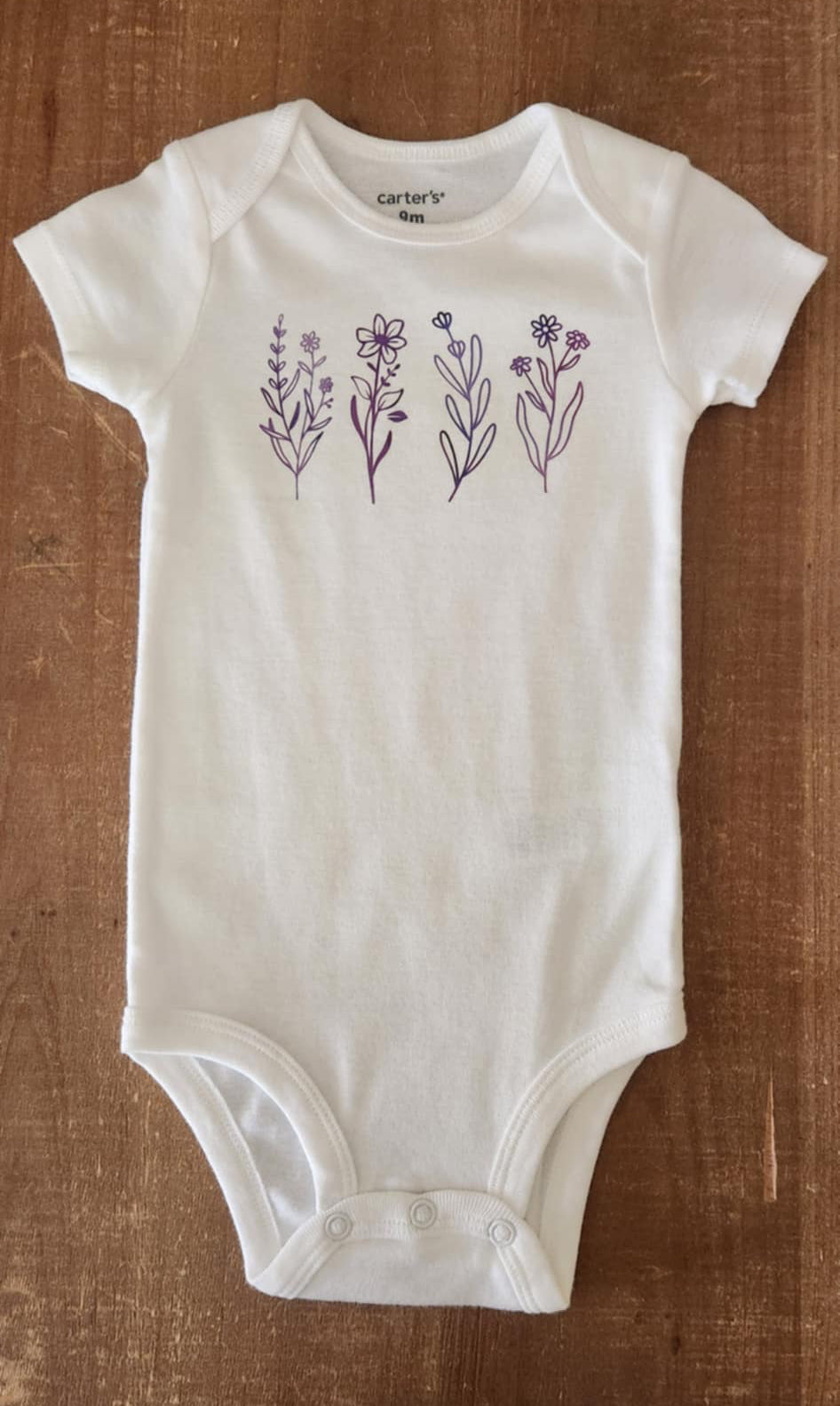 Wildflower Baby Bodysuits