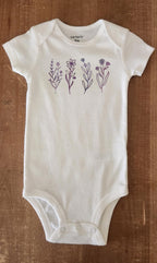 Wildflower Baby Bodysuits
